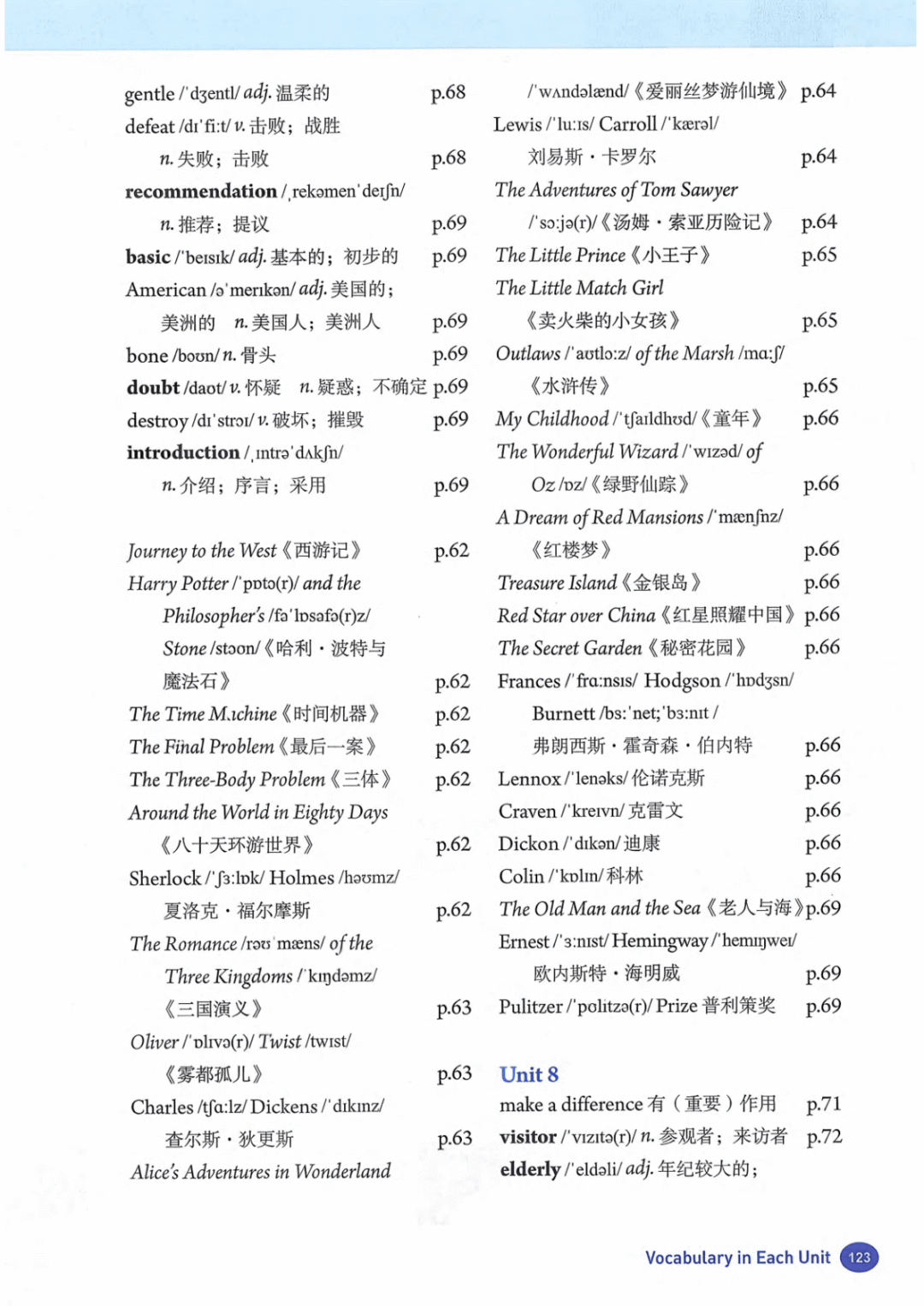 一鍵收藏｜人教版八年級英語(下冊)電子課本完整版